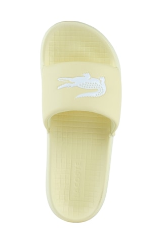 Lacoste Croco 1.0 Kadın Sarı Terlik 751cfa0006t.241