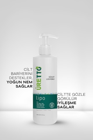 Tto Üretto Lipo Vücut Losyonu 200 ML + Saç ve Vücut Şampuanı 500 ML + Vücut Spreyi 200 ML