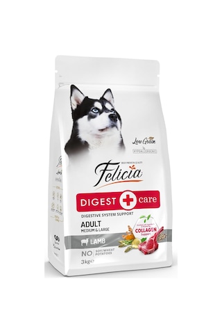 Az Tahıllı 3 Kg Yetişkin Kuzulu M/large Breed Hypoallergenic Köpek Maması