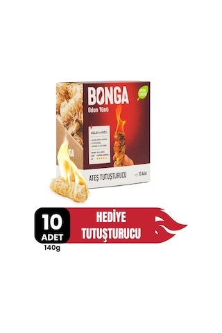 Briket Yumurta Kömür - 10 Kg + Hediye 10 Adet Kömür Tutuşturucu