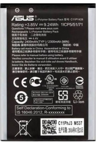 Asus Zenfone 2 Laser 5.0 (C11P1428) ZE500KL Batarya Pil+Tamir Set