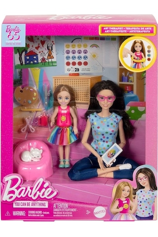 Barbie ve Chelsea Sanat Atölyesi Oyun Seti HRG48