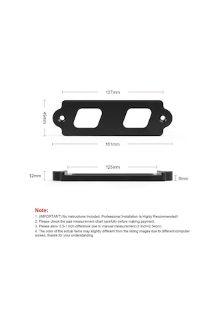 Sones Honda Civic 1988-2000 İçin Araba Alüminyum Alaşımlı Pil Sabitleme Braketi Mavi