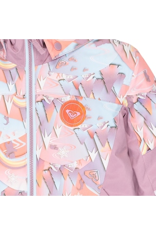 Roxy Roxy Snowy Tale Jk Kız Çocuk Snowboard Ceketi Nkn2 Çok Renkli