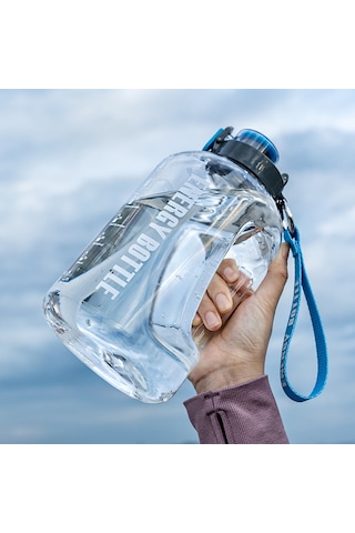 Sporcu Su Matarası 2500 ML Beyaz