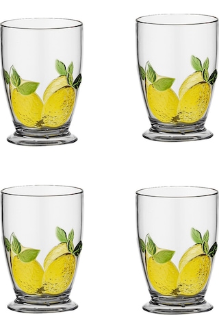 Lucky Art Limora Akrilik 475 Ml 4 Lü Bardak Seti Dıo30007