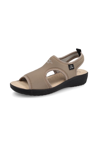 Sandalet Kadın 55 E71 La Fly Flot Cloth Sandal Taupe Taba
