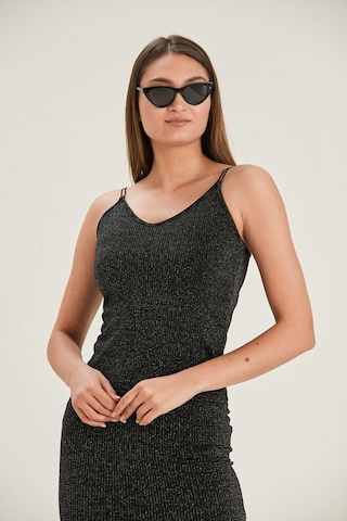 Alexandergardı Parıltılı Askılı Bluz (B22-23400)