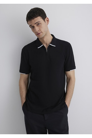 Mavi Regular Siyah Erkek Polo Yaka T-shirt M0612654-900 Siyah