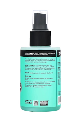 The Doux Doux Drops Parlatıcı Ve Isı Koruyucu Saç Spreyi 118ml