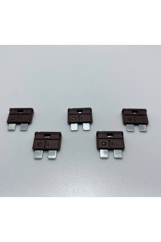 5 Adet 7,5 Amper Kahverengi Standart Bıçak Sigorta 7,5a