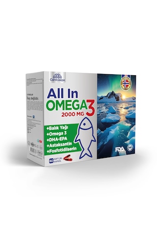 Camrusepa All In Omega 3 60 Softjel