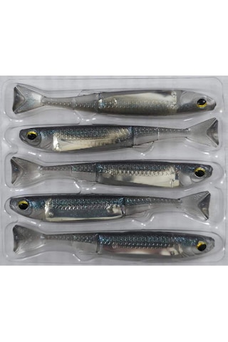 Tokyotackle Wiggle Real Fish Silikon Balık Yem 7.5cm 5'li Paket P14s5333