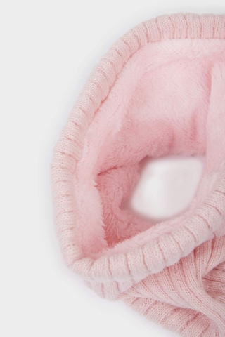 Defacto Kız Çocuk İçi Suni Yünlü Triko Boyunluk F4191a825wnpn22 Pembe