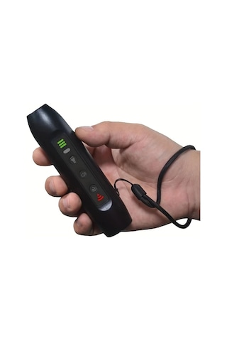 Willowhaven Siyah Usb Şarjlı Ses Dalgası Teknolojili Köpek Eğitim Cihazı Titreşim Ve Flaş Işık Modları