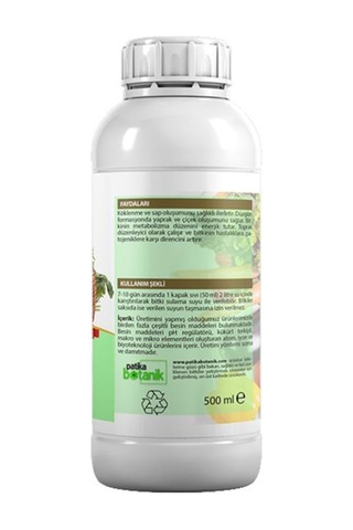 500 Ml Sebzeler İçin Bitki Besini - Topraktan