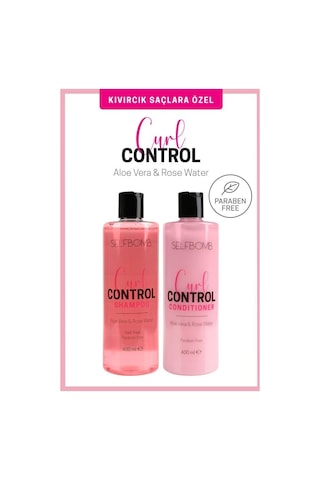 Selfbomb Curl Control Şampuan 400 ML + Saç Kremi 400 ML
