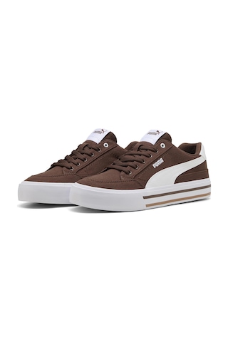 Puma Court Classic Vulc Fs Erkek Kahverengi Sneaker Ayakkabı 39635334 Kahverengi