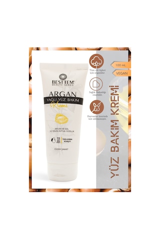 Besttem Argan Yağlı Yüz Bakım Kremi 100 ML