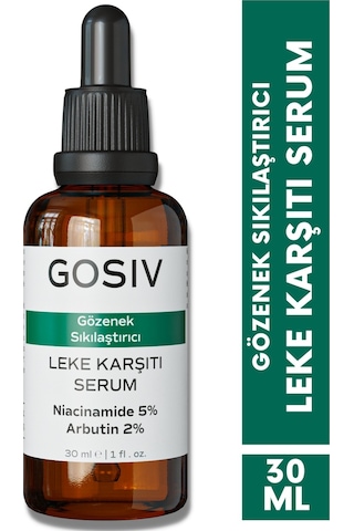 Gosiv Gözenek Sıkılaştırıcı Leke Karşıtı Cilt Bakım Serumu 30 ML