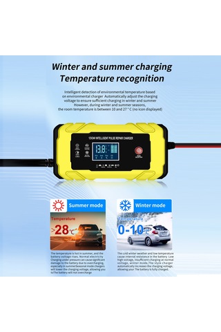 Tenfowee 180w Akıllı Tamir Şarj Cihazı - 12v/24v Otomatik, Kurşun Asit Piller İçin, Fan Soğutmalı, Çoklu Koruma