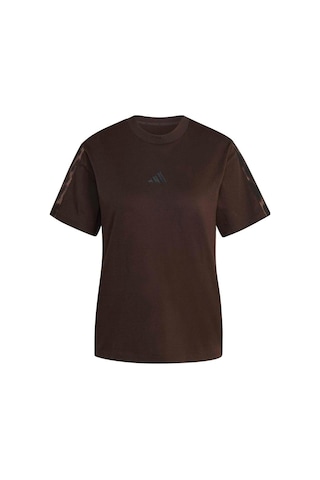 Adidas W Aop 3s T Inf Kahverengi Kadın T-shirt Ke8830