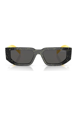 Prada Spr09zs 19d-5s0 54 Erkek Güneş Gözlüğü Sarı - Siyah