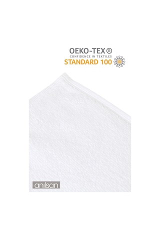 6'lı Gri-beyaz El Havlusu - 50x90 Cm, 225 Gr, %100 Pamuk, Spa Ve Otel Havlusu Beyaz - Gri