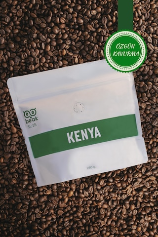 Kenya Sl28 Çekirdek Kahve 250 Gr , %100 Arabica Çekirdek Kahve