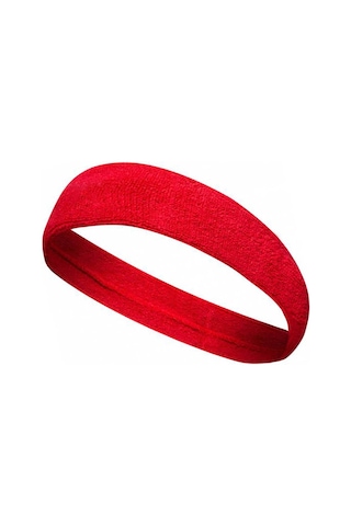 Havlu Kafa Bandı, Alın Ter Bandı Headband Beyaz