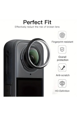 Teknoroket Insta360 X5 Lens Guard - Profesyonel Lens Koruma