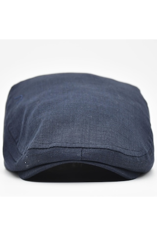 Şapkadan Erkek Kasket Keten Yazlık Flat Cap Şapka 45645dr57139