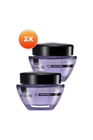 Avon Anew Platinum Lift & Tighten Gündüz Kremi SPF20 2 x 50 ML