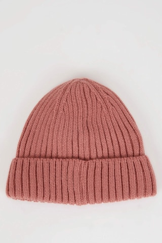 Defacto Kız Bebek 2li Takım İçi Polarlı Boyunluk Bere C9063a524wnpn10 Pembe