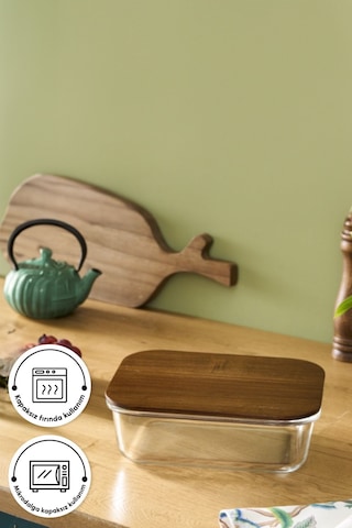 Karaca Karya Acacia Saklama Kabı 1300 Ml