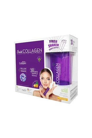 Suda Collagen + Probiotic Ananas (Pineapple) Saşe 30x10 G + Shak