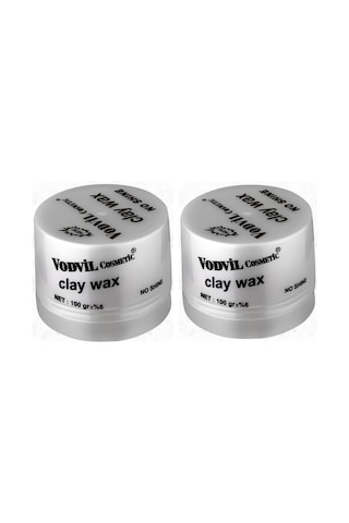 Vodvil Cosmetics Vodvil Clay Wax No Shıne Mat Wax 2 x 100 G