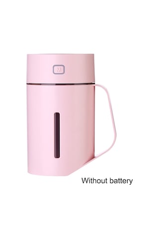 Padalink 420ml Usb Ev Ofis Nemlendirici, Led Işık, Hava Temizleyici Sprey, Pembe, Pil Yok