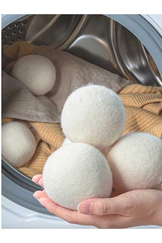 Reyo XL %100 Organik Yün Çamaşır Kurutma Makinası Topu 6 Adet