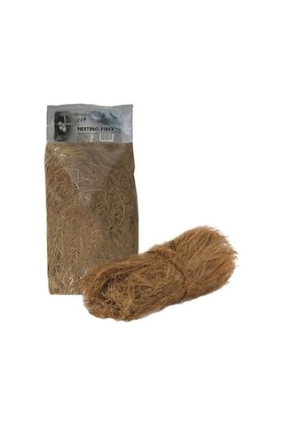 Canlı Pet Shop Hindistan Cevizi Lifi Kuş Yuva Kılı 250 G