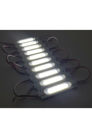 Ledwell Cob Ledli Mercekli Modül Led Beyaz - 10Adet