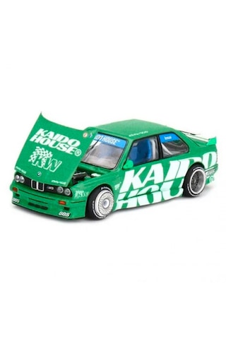 1:64 Ölçek Mini Gt 1987 Bmw M3 Diecast Metal Minyatür Model Araba 5cm