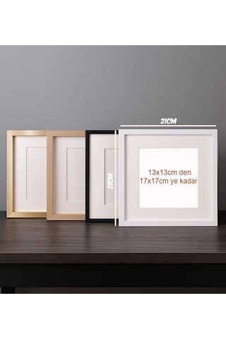 Bk Gift Yapışkanlı Sök Tak Paspartulu Klasik Kare 3lü Çerçeve-gold Renk, Arkadaşa Hediye, Sevgiliye Hediye, Ev Hediyesi Kobitmeyencom34577 Bk Gift