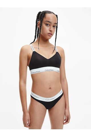 Calvin Klein Kadın Lght Lıned Bralette Sütyen-siyah Siyah