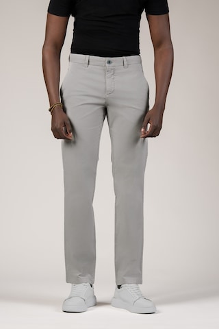 Akçaylar Regular Fit Pamuklu Büyük Beden Yazlık Chino Pantolon gri