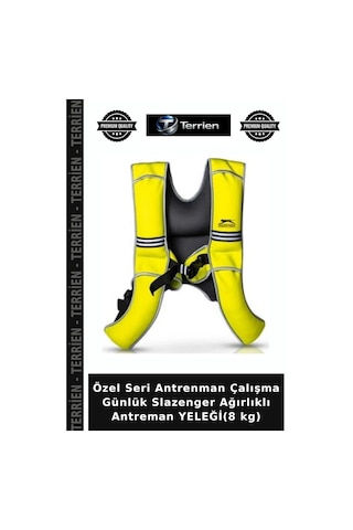 Özel Seri Antrenman Çalışma Günlük Slazenger Ağırlıklı Antreman Yeleği 8 Kg Belirtilmemiş