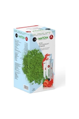 Matcha Premium Japanese Detox Çayı 20'li + Feridun Kunak Detoxs Karışık Çay 30'lu