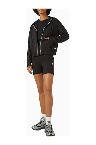 Vuori Halo Modern Zip Hoodie, Dreamknit Rahat Ve Şık Günlük Sweatshirt Siyah