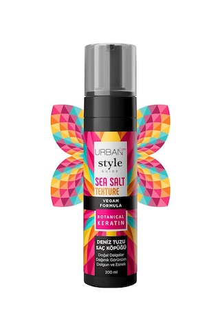 Urban Care Style Guide Deniz Tuzu Doğal Dalga Sağlayan Şekillendirici Saç Köpüğü 200 ML