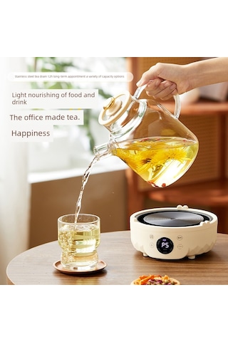 Çok Fonksiyonlu Elektrikli Çay Demleme Potu - 1.8l - Filtreli Um54379-3 Yurt Dışından